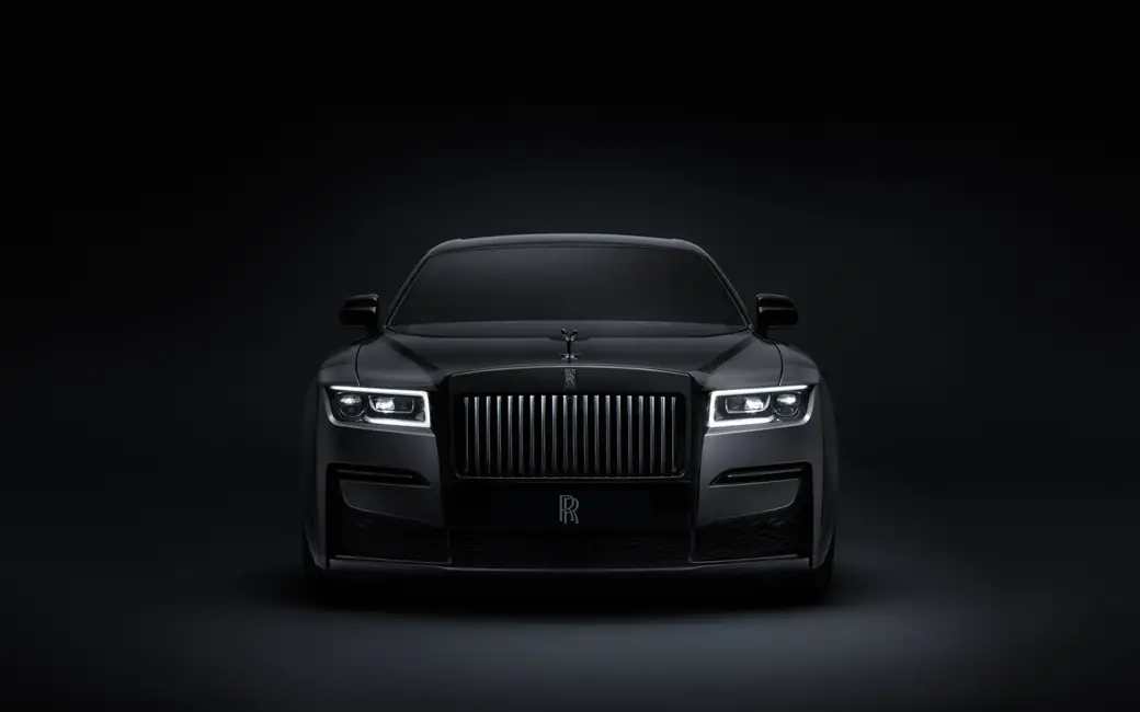 Luxury Rolls-Royce Ghost Black Badge — desktop and phone wallpaper, free download