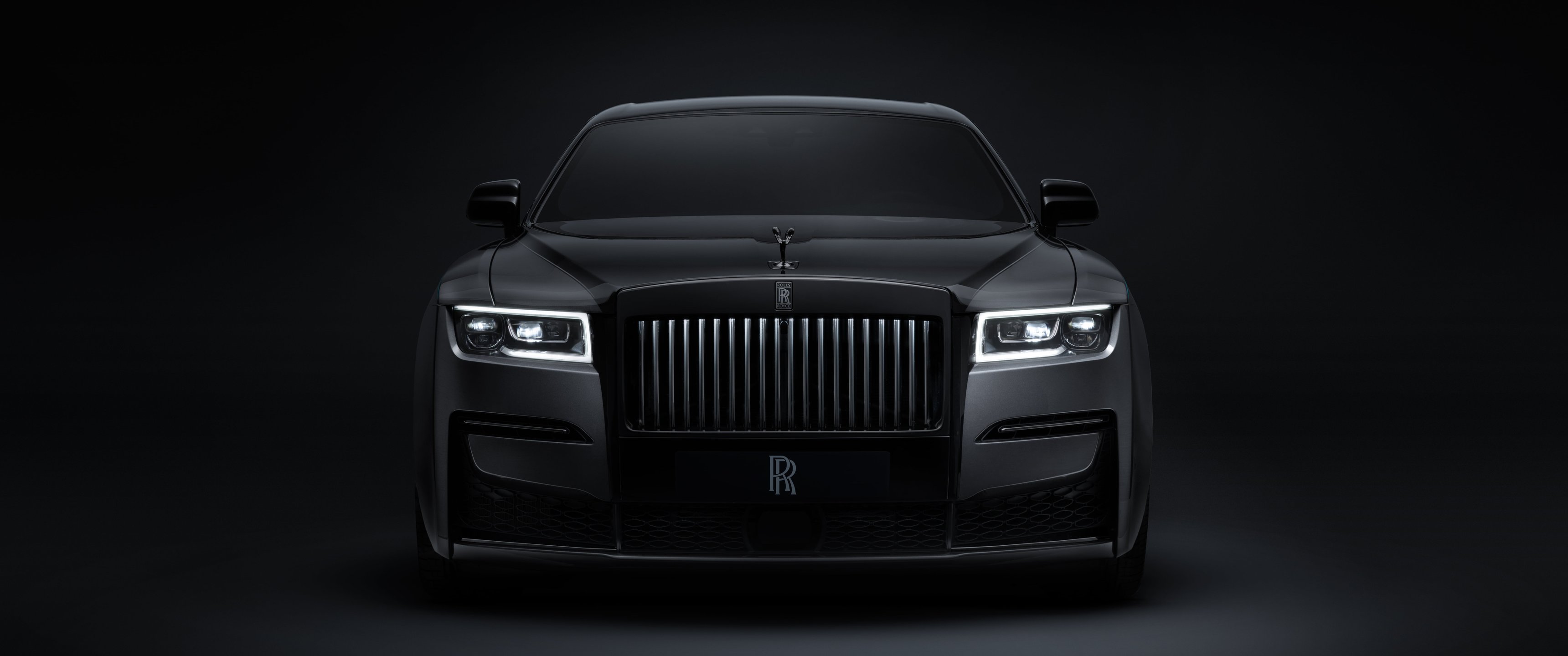 Luxury Rolls-Royce Ghost Black Badge - UltraWide 21:9 wallpapers in 3440x1440 resolution