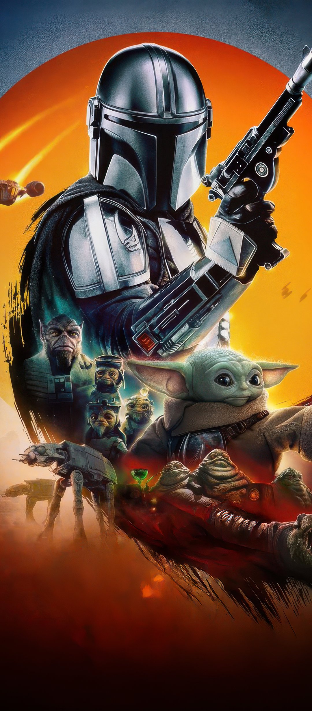 Mandalorian movie Poster - Wallpapers for TECNO/Infinix in 1080x2460 resolution