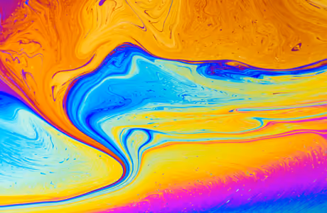 Abstract Wave wallpapers for Samsung and Xiaomi tablets (2000x2000): rainbow, paint, soap, swirl