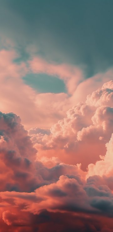 Evening Clouds at Sunset - Wallpapers for Samsung in 360x740 resolution