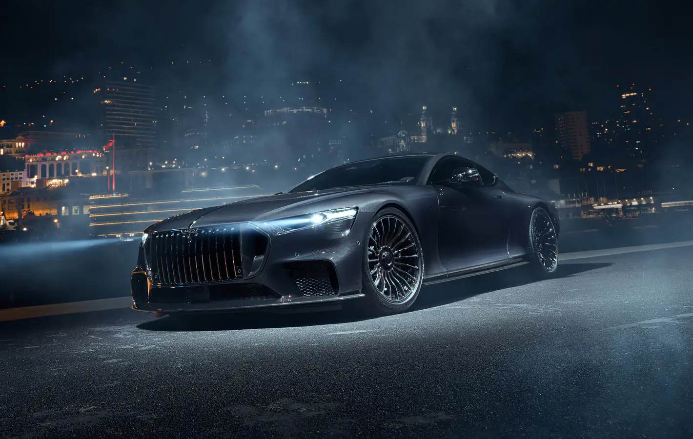 Brabus Bodo Coupe Carbon Fiber Hypercar — desktop and phone wallpaper, free download