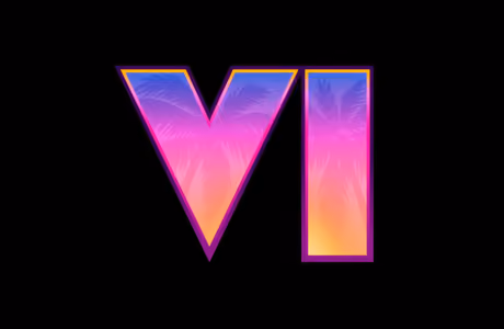 Обои GTA 6 для Samsung/Xiaomi (2000x2000): GTA 6, логотип, символ, градиент