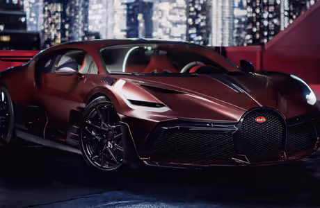 Обои машины: Bugatti Divo, роскошь, гиперкар, ночь