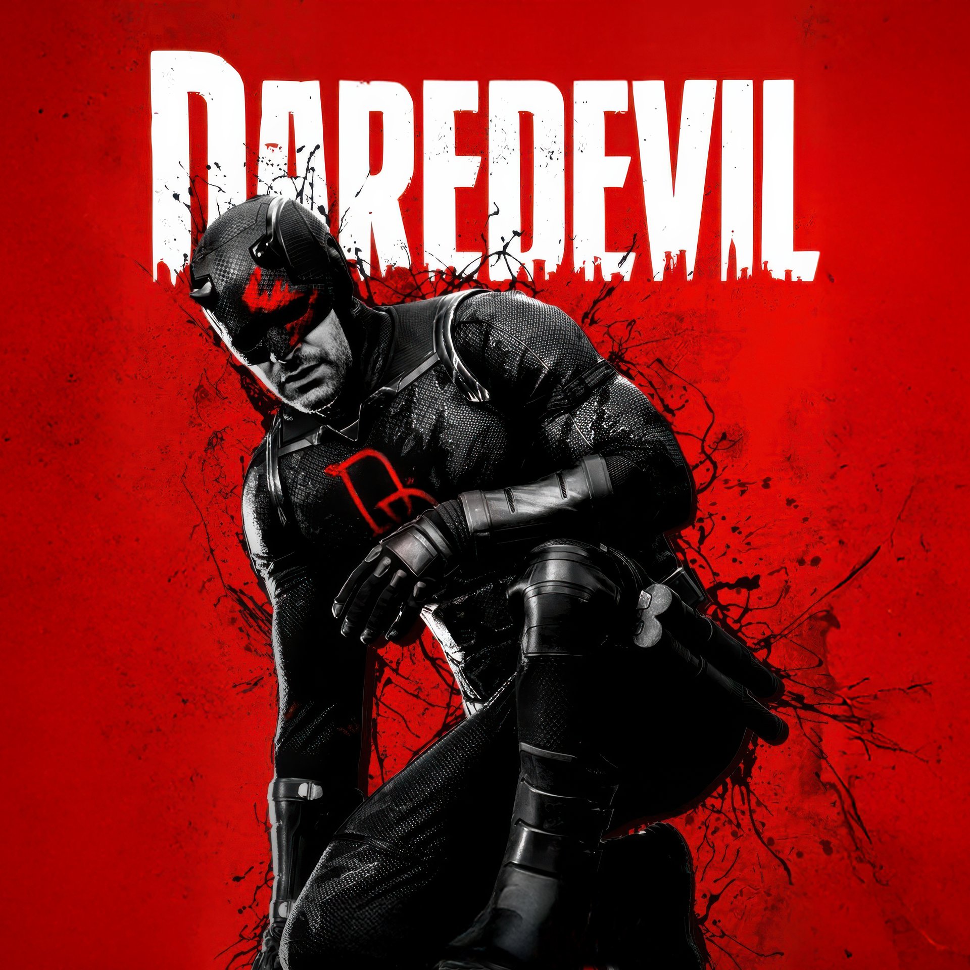 Daredevil в черном костюме - Обои для Samsung Galaxy Tab в разрешении 1920x1920