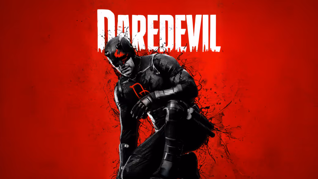 Daredevil in Black Costume — desktop and phone wallpaper, free download
