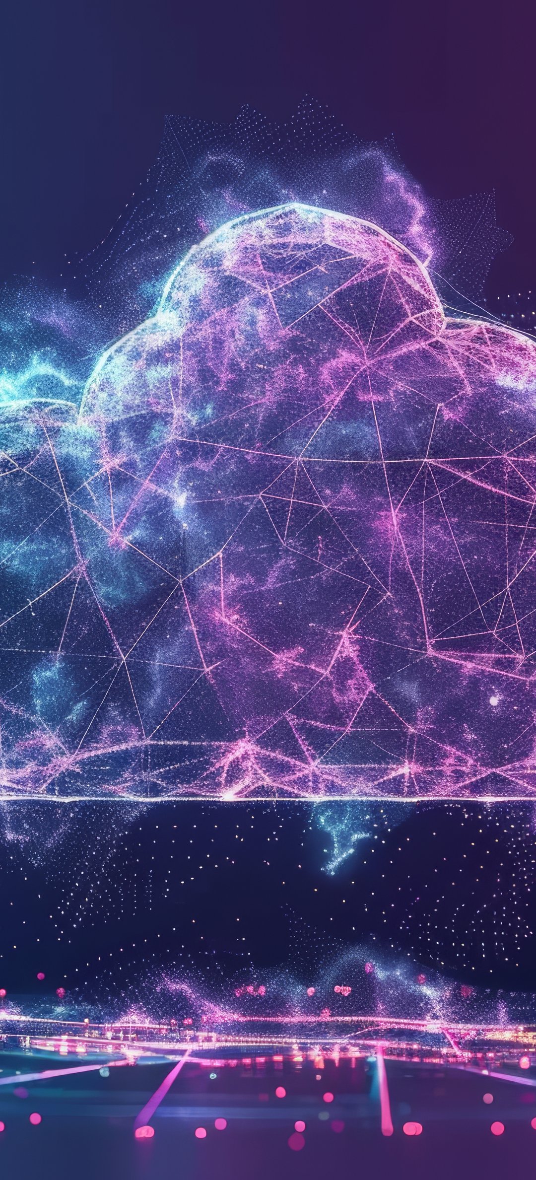 Digital Cloud Data Network - Wallpapers for Honor/Huawei in 1080x2376 resolution