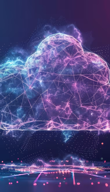 Technology wallpapers: clouds, network, data, particles