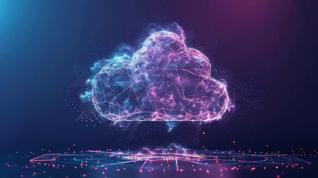 Digital Cloud Data Network - Wallpapers for iPhone 4/4S in 640x960 resolution