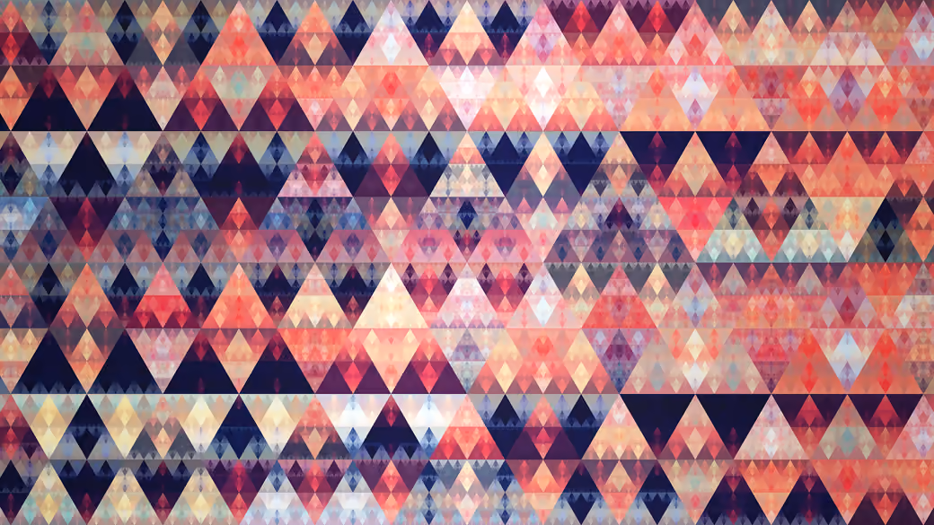 Colorful Triangle Mosaic Pattern - Microsoft Surface 12.4″ wallpapers in 1536x1024 resolution