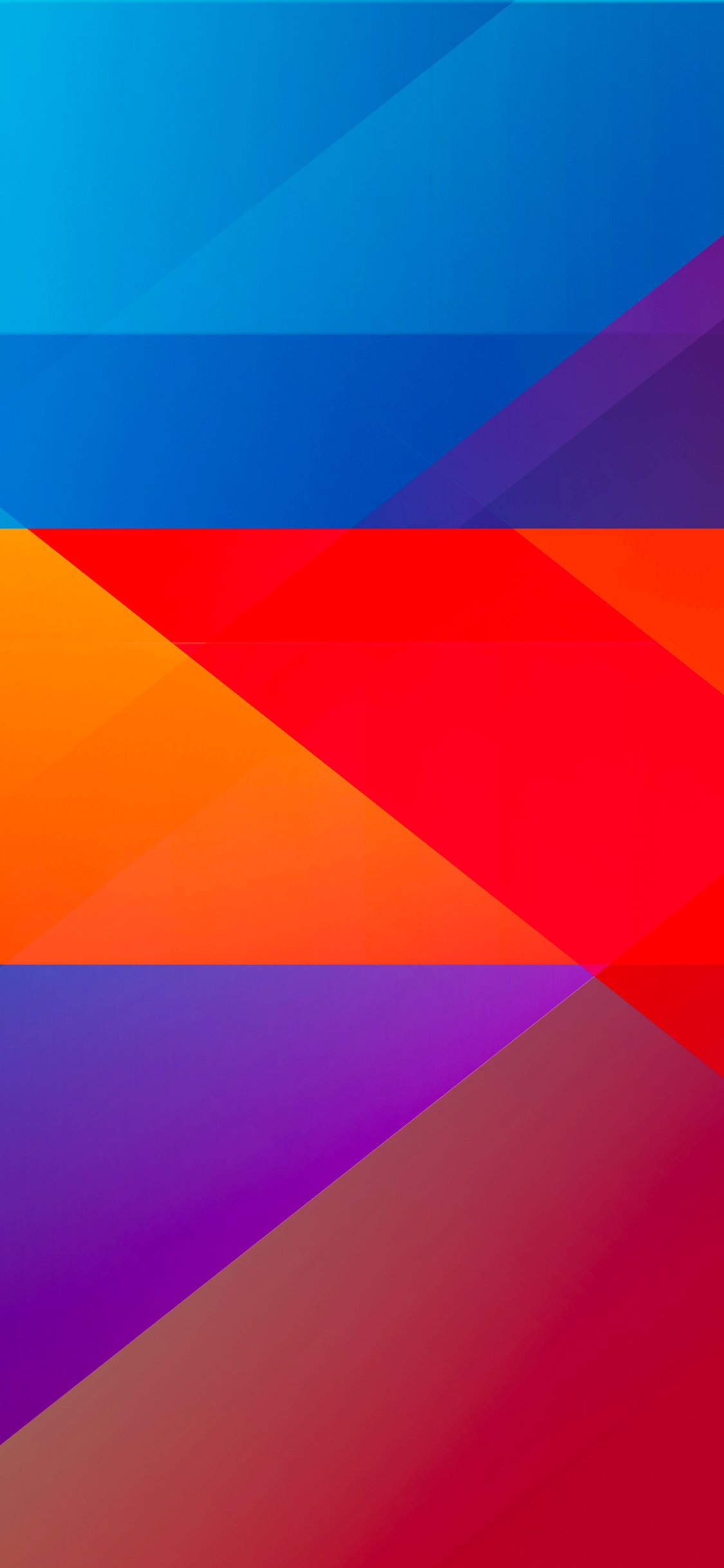 Red geometric pattern - Wallpapers for iPhone X/XS/11 Pro in 1125x2436 resolution