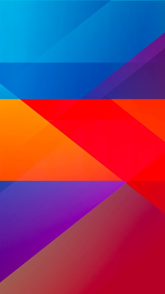Red geometric pattern - Wallpapers for Samsung, HTC, Sony in 540x960 resolution