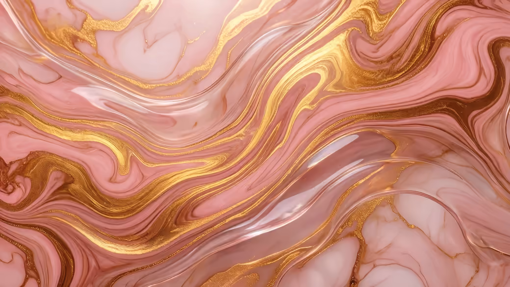 Pink Marble with Gold Veins — desktop and phone wallpaper, free download