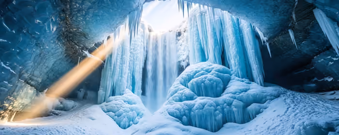 UltraWide 32:9 Cold wallpapers (5120x1440): cave, arctic, winter, ice