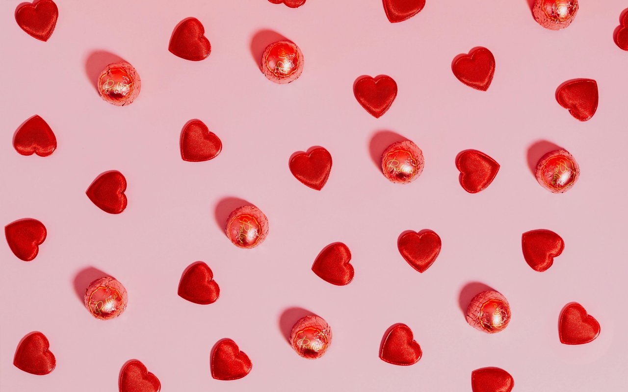 Valentines Day Candy Hearts - WXGA_1280 wallpapers in 1280x800 resolution