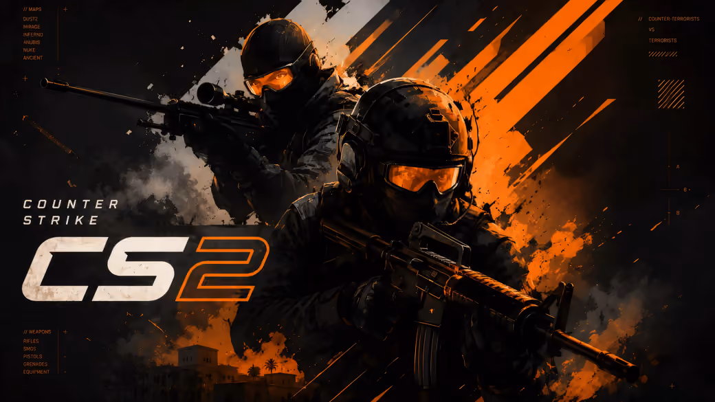Бойцы Counter Strike 2 с оружием — обои на рабочий стол и телефон