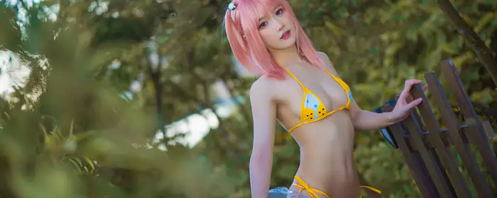Косплей Abaoyeshitunia (3840x1080): косплей, Abaoyeshitunia, Honoka, Dead or Alive
