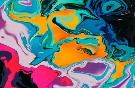 Abstract Wave wallpapers for Samsung and Xiaomi tablets (2000x2000): paint, splash, mixing, waves