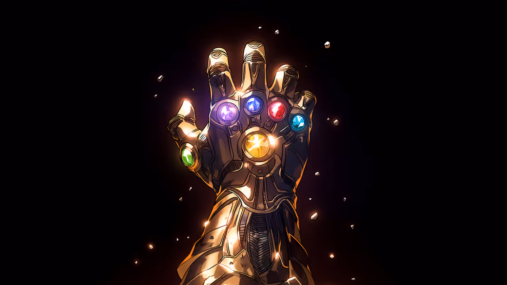 Thanos with Infinity Gauntlet - UltraWide 32:9 wallpapers in 3840x1080 resolution