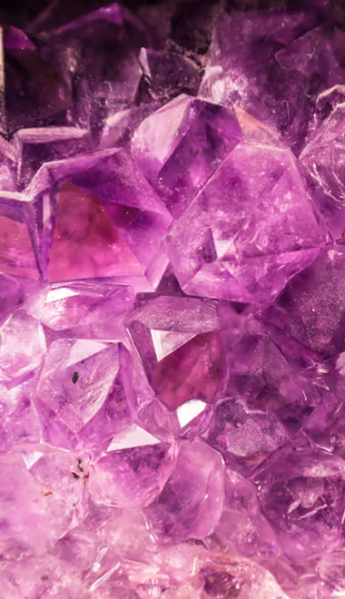 Cluster Wallpapers for Samsung Galaxy Z Fold4/Z Fold5/Z Fold6 (1812x2176): crystals, mineral, amethyst, gemstone