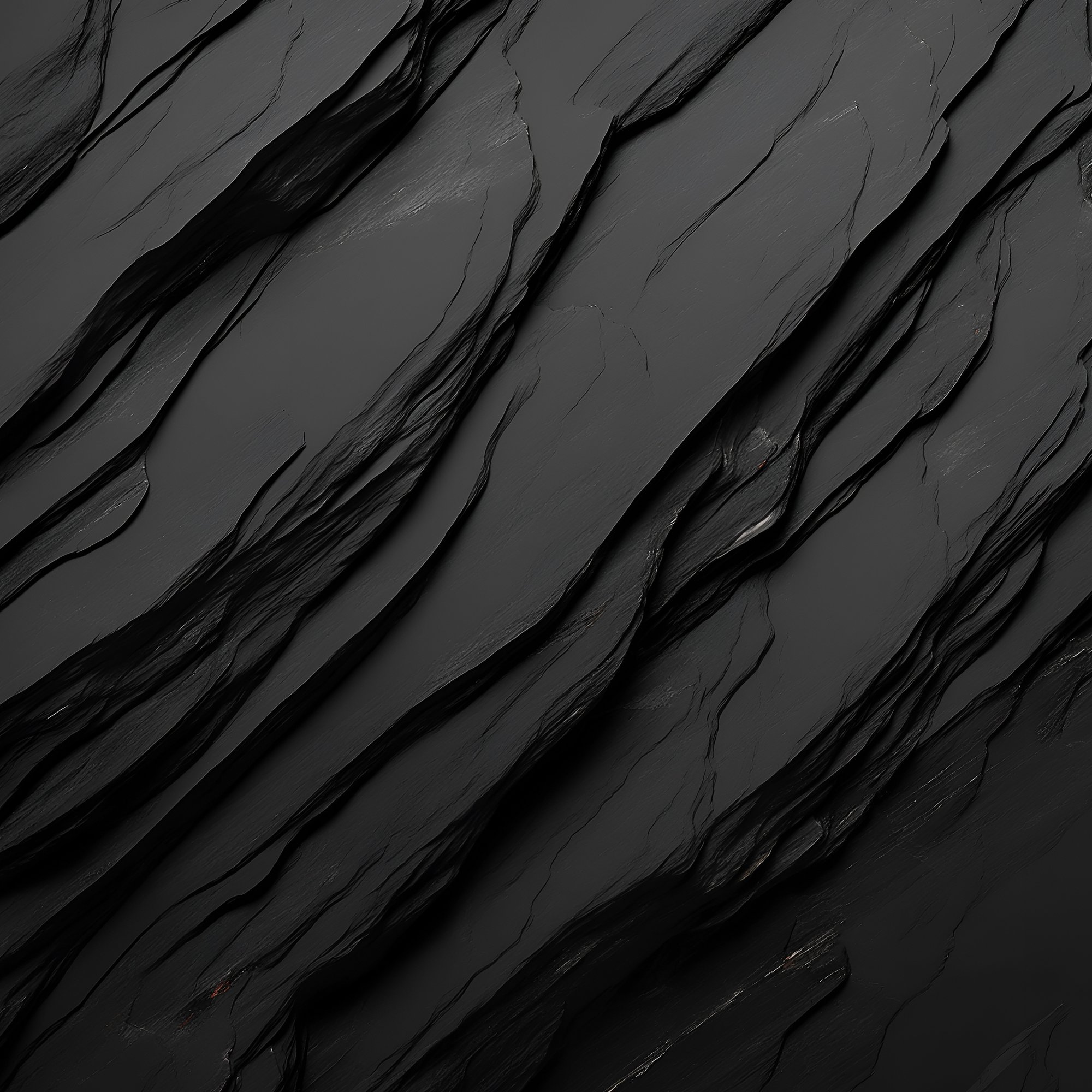 Black Stone Macro Texture - Wallpapers for Samsung/Xiaomi in 2000x2000 resolution