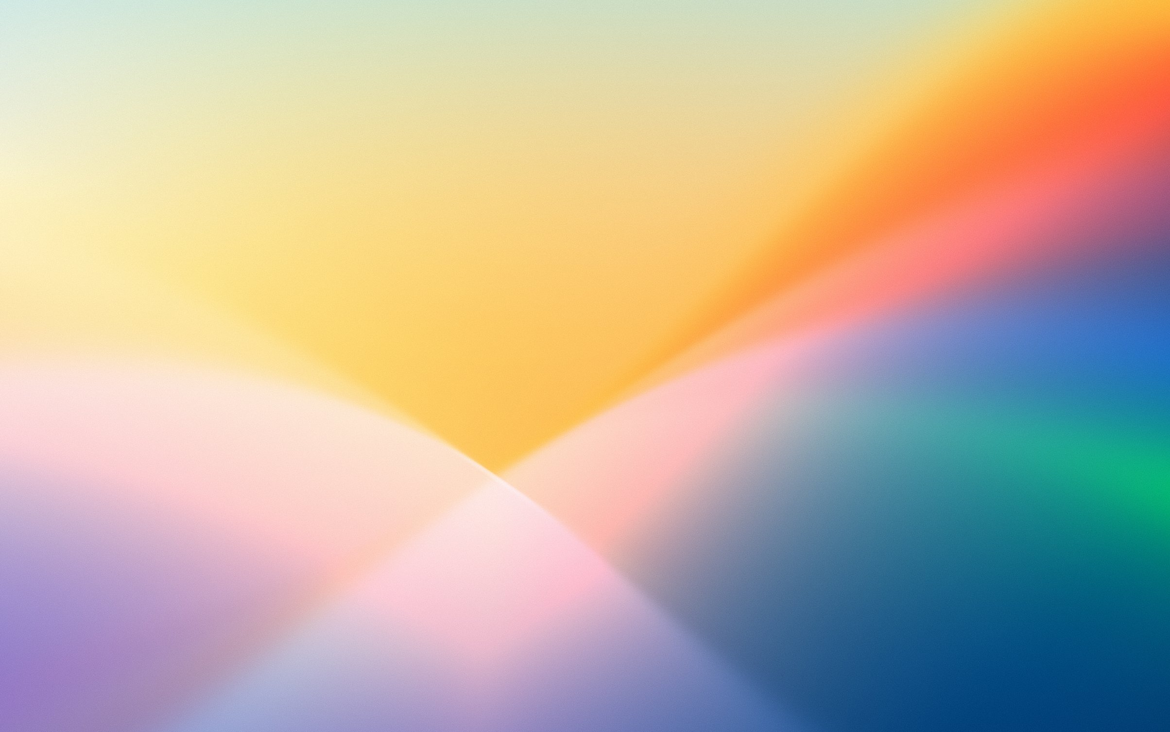 Spectrum Gradient with Light Glow - Wallpapers for MacBook Neo in 2408x1506 resolution