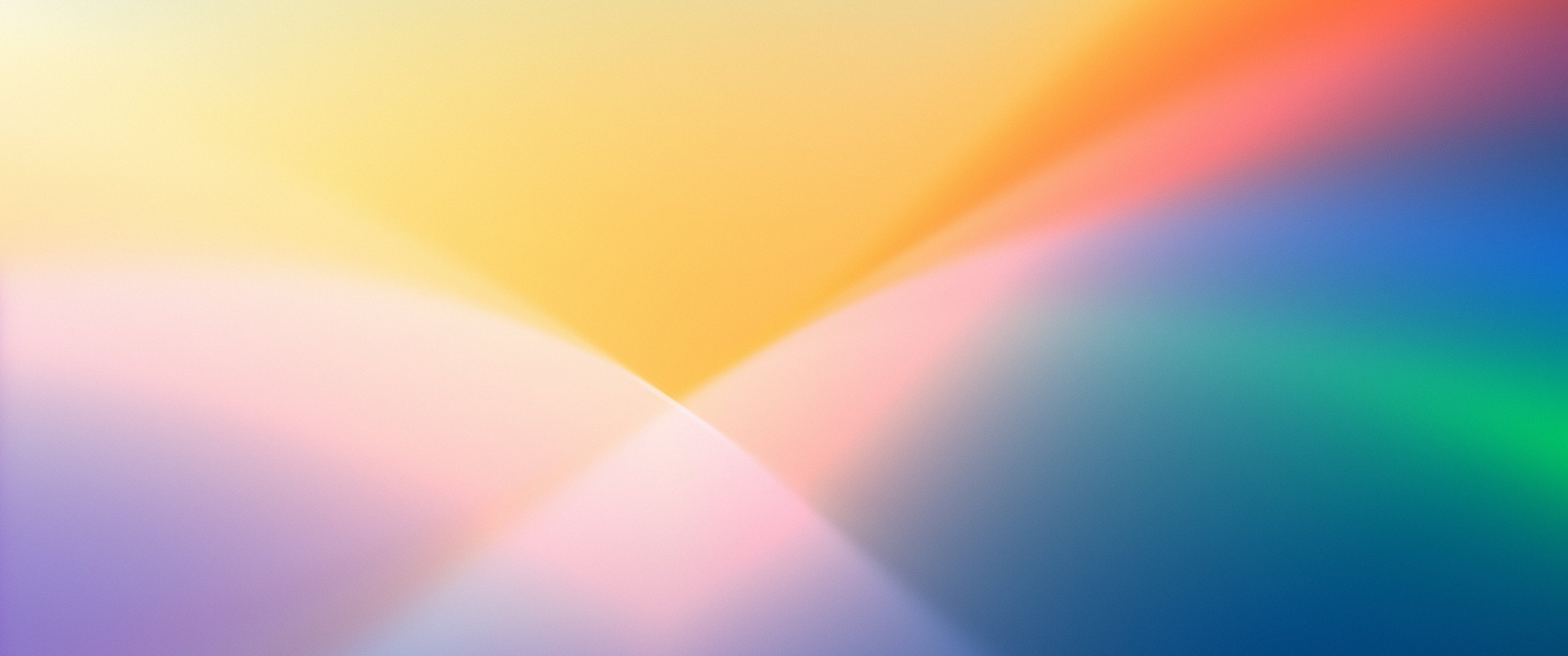 Спектр и градиент света - UltraWide 21:9 обои в разрешении 3440x1440