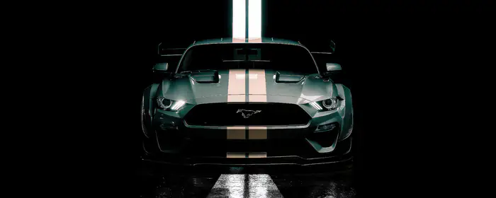 Обои машины: Ford Mustang Shelby GT500, маслкар, спорткар, купе