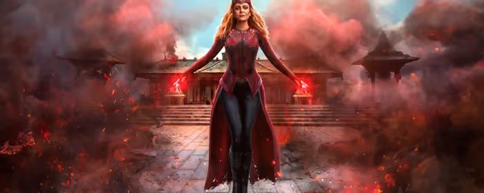 Обои фильмы: Элизабет Олсен, Алая Ведьма, Marvel Мстители, женщина