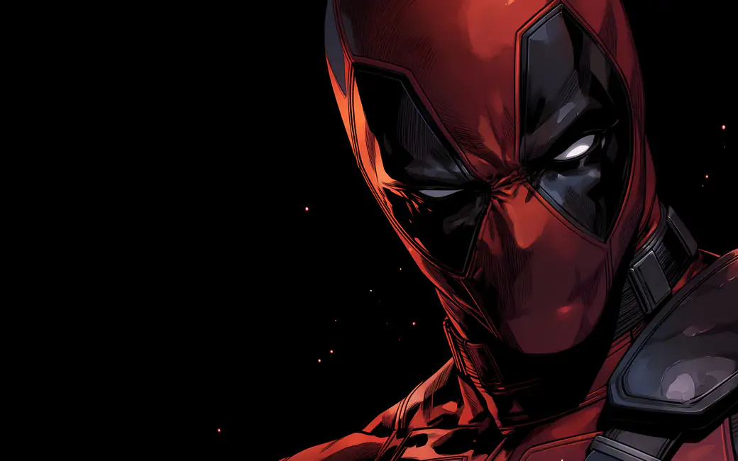Deadpool in Mask and Armor — desktop and phone wallpaper, free download