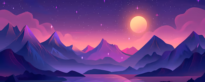 UltraWide 21:9 обои (2560x1080): горы, долина, закат, вечер