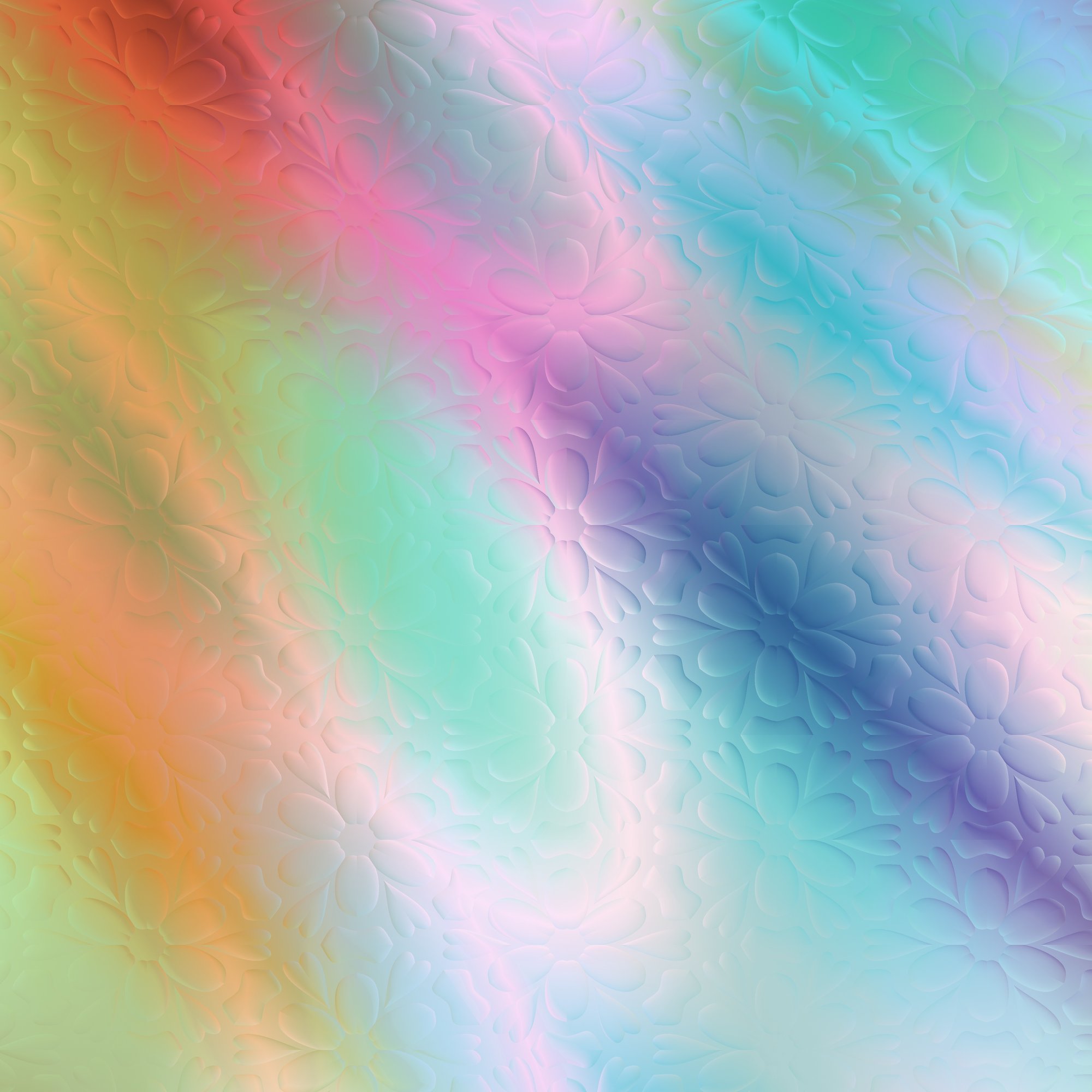 Glass and gradient light - Wallpapers for Samsung/Xiaomi in 2000x2000 resolution