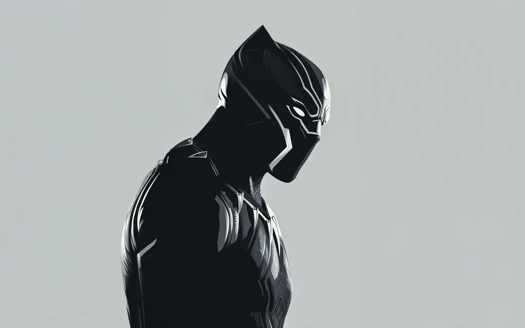 Marvel's Black Panther Costume — desktop and phone wallpaper, free download