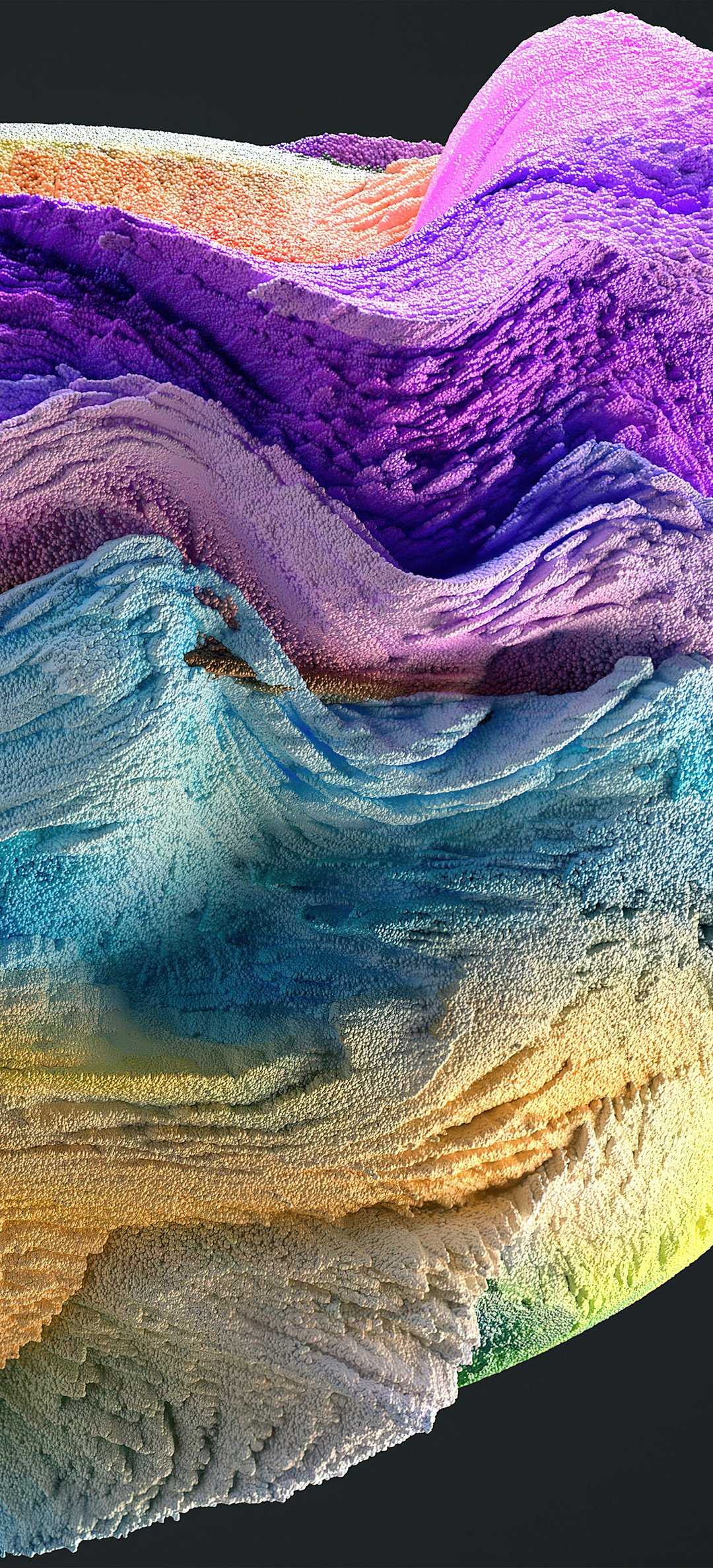 Colored sand - Wallpapers for Honor/Huawei in 1080x2376 resolution