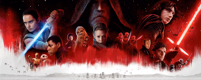 Dual Monitor Wallpapers AT-AT (7680x2160): Star Wars, lightsaber, Kylo Ren, Chewbacca