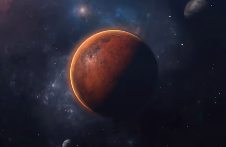 Space wallpapers: Mars, planet, solar system, orbit