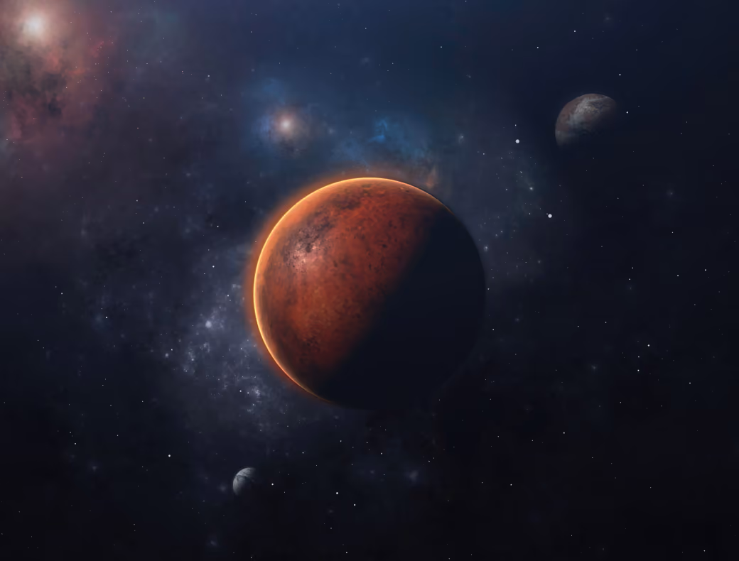 Mars is the red planet - Wallpapers for iPhone 6/6S/7/8/SE2/SE3 in 750x1334 resolution