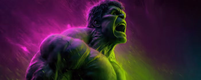 UltraWide 32:9 обои Халк (3840x1080): Халк, Marvel, комикс, супергерой