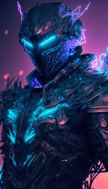 Fantasy wallpapers: warrior, armor, helmet, weapons