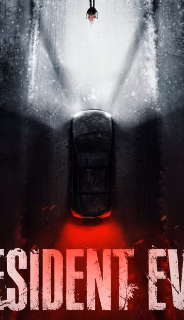 Обои Resident Evil для iPhone Air (1260x2736): Resident Evil, постер, зима, ночь