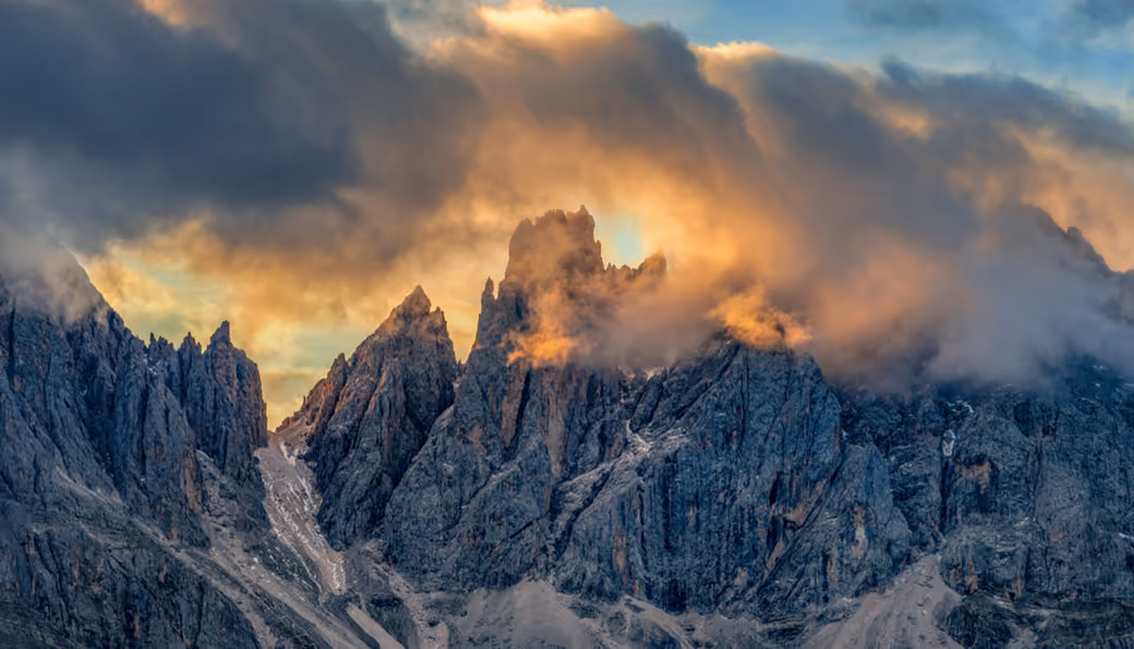 Sunset over the Dolomites - Wallpapers for Xiaomi Redmi 14C, POCO C71/C75/M7, Infinix Note 8 in 720x1640 resolution