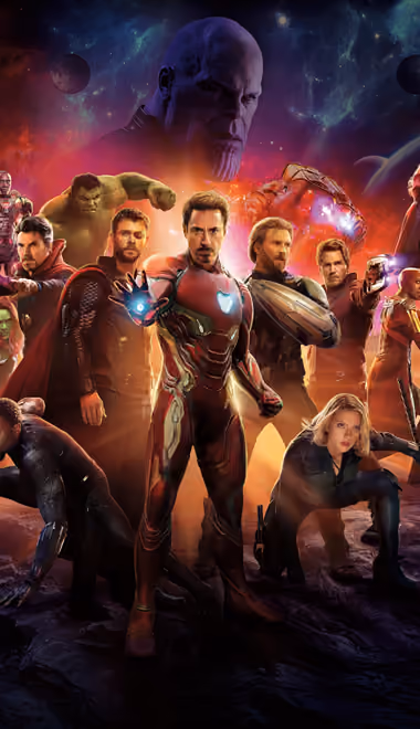 Black Widow Wallpapers for Xiaomi Redmi 10C/C40/C51, Samsung Galaxy A12/A02s/A03/M12 (720x1600): Marvel Avengers, Iron Man, Marvel, Thanos