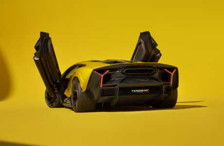 Обои машины: Lamborghini Fenomeno, ламбо-двери, суперкар, люксовая машина