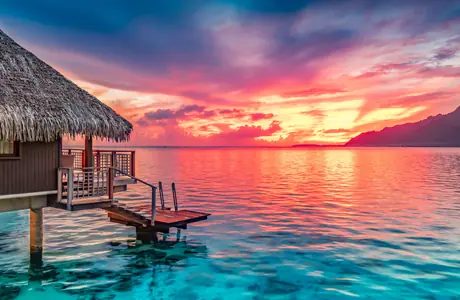 sea Wallpapers for Samsung/Xiaomi (2000x2000): tropics, bungalow, resort, ocean