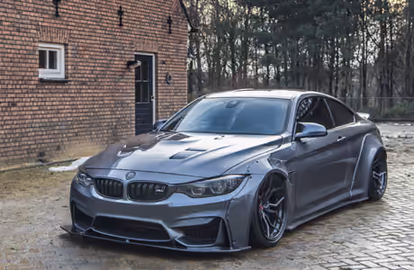 XVGA Brick wallpapers (1024x768): BMW M4, body kit, customization, spoiler