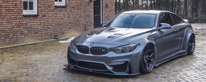 UltraWide 21:9 wallpapers (2560x1080): BMW M4, body kit, customization, spoiler