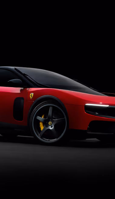 Обои логотип для HTC/BlackBerry (480x640): Ferrari Luce, спорткар, суперкар, купе