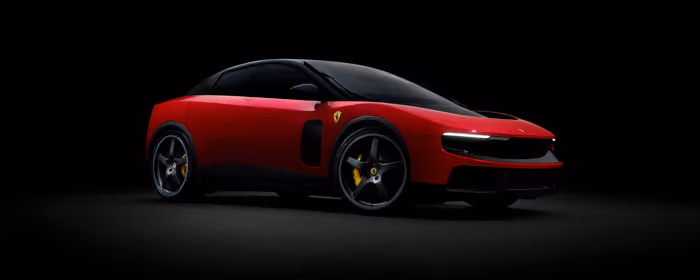 5K2K UltraWide 21:9 обои логотип (5120x2160): Ferrari Luce, спорткар, суперкар, купе