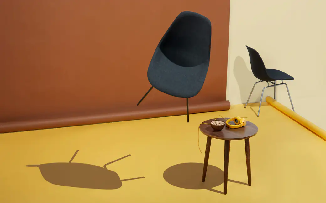 Surrealism in interior design — desktop and phone wallpaper, free download