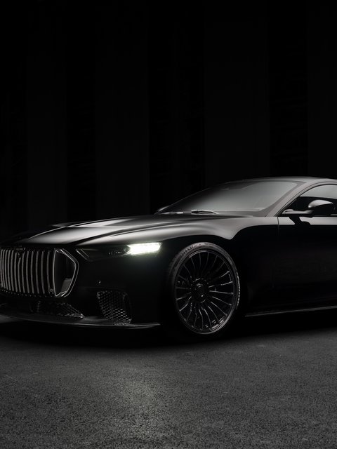 Brabus Bodo Coupe Hypercar Concept - Wallpapers for HTC/BlackBerry in 480x640 resolution